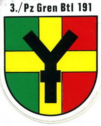 Wappen der 3./191